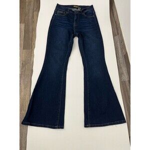 Stag Women’s Jeans Blue Denim Size 5/25 Stretch Flare Leg Mid Rise